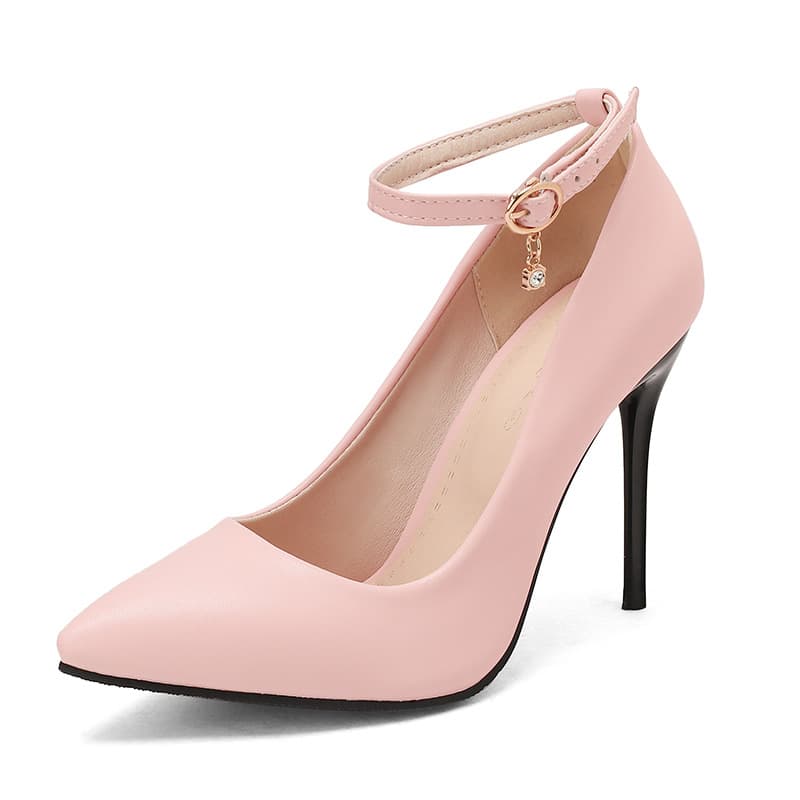 Aliexpress Supply Spring Pointed-Toe Stiletto Heels European and American Style Women's Shoes in Various Sizes for Foreign Trade Cross-Border Sales