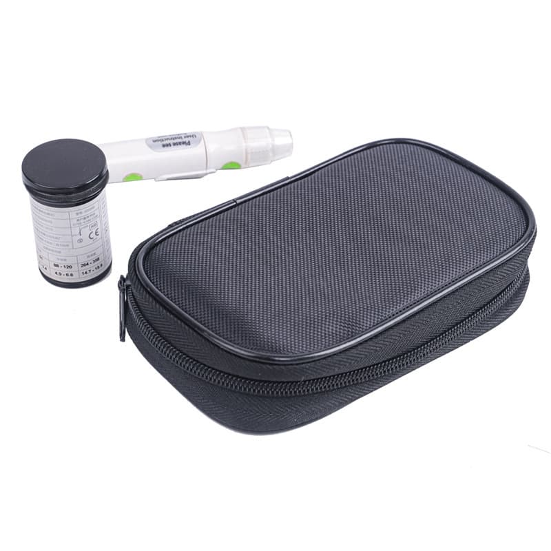 Factory wholesale blood glucose meter storage bag multifunctional and durable Oxford cloth medical emergency blood glucose monitor travel bag