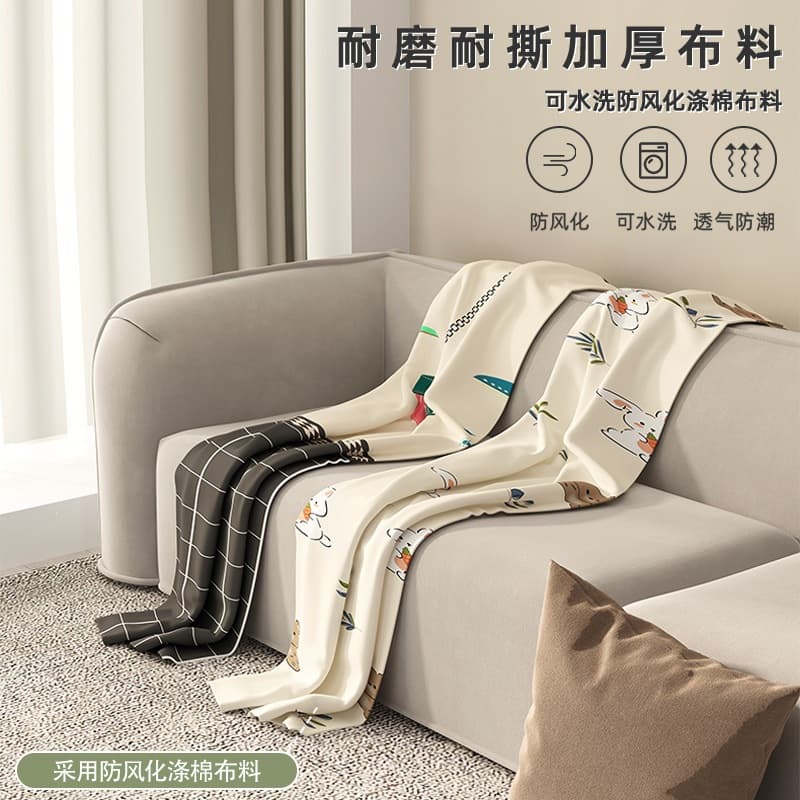 Dust-proof and breathable polyester-cotton wardrobe cover, thickened waterproof fabric cover, sold separately