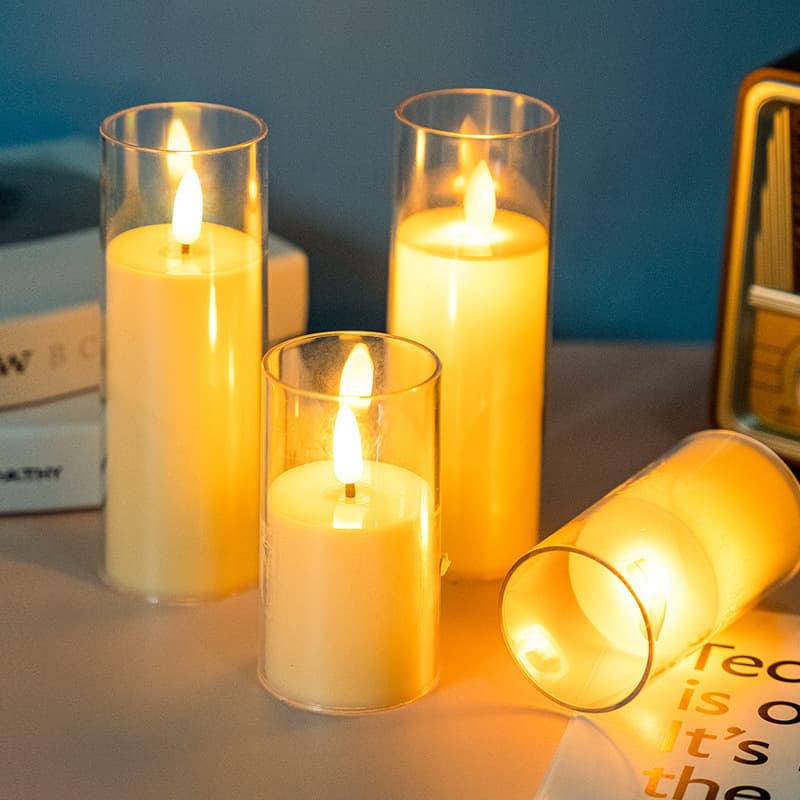 Electronic LED Candle with Bullet Tip, Birthday, Swaying, Creative Wedding Props, Road Guide