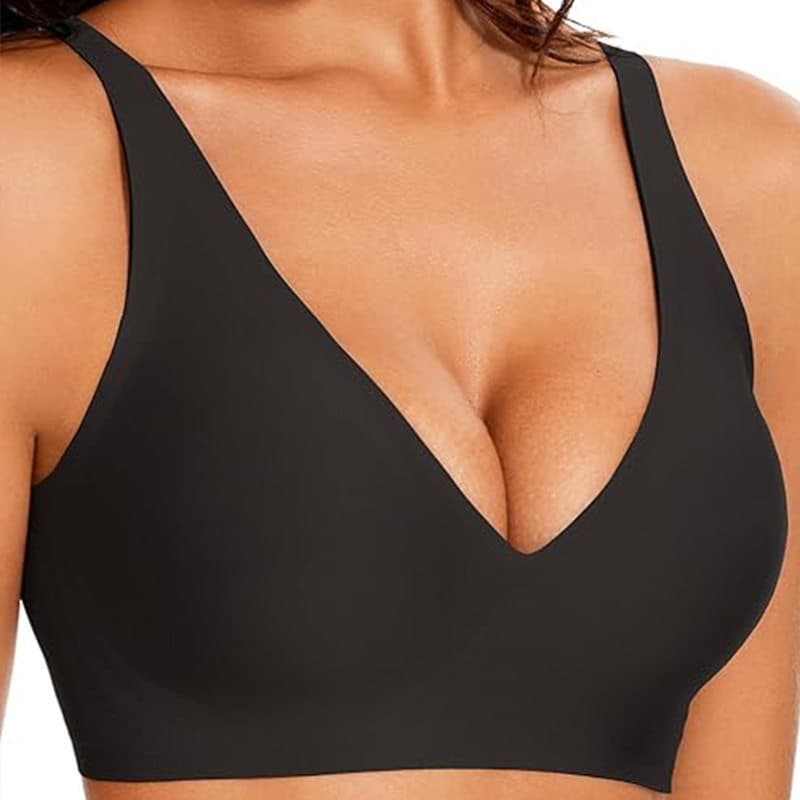 Cross-border Export Hot Selling Women's Seamless Wire-Free Comfort Full Cup Bra, Amazon Best Seller In Stock