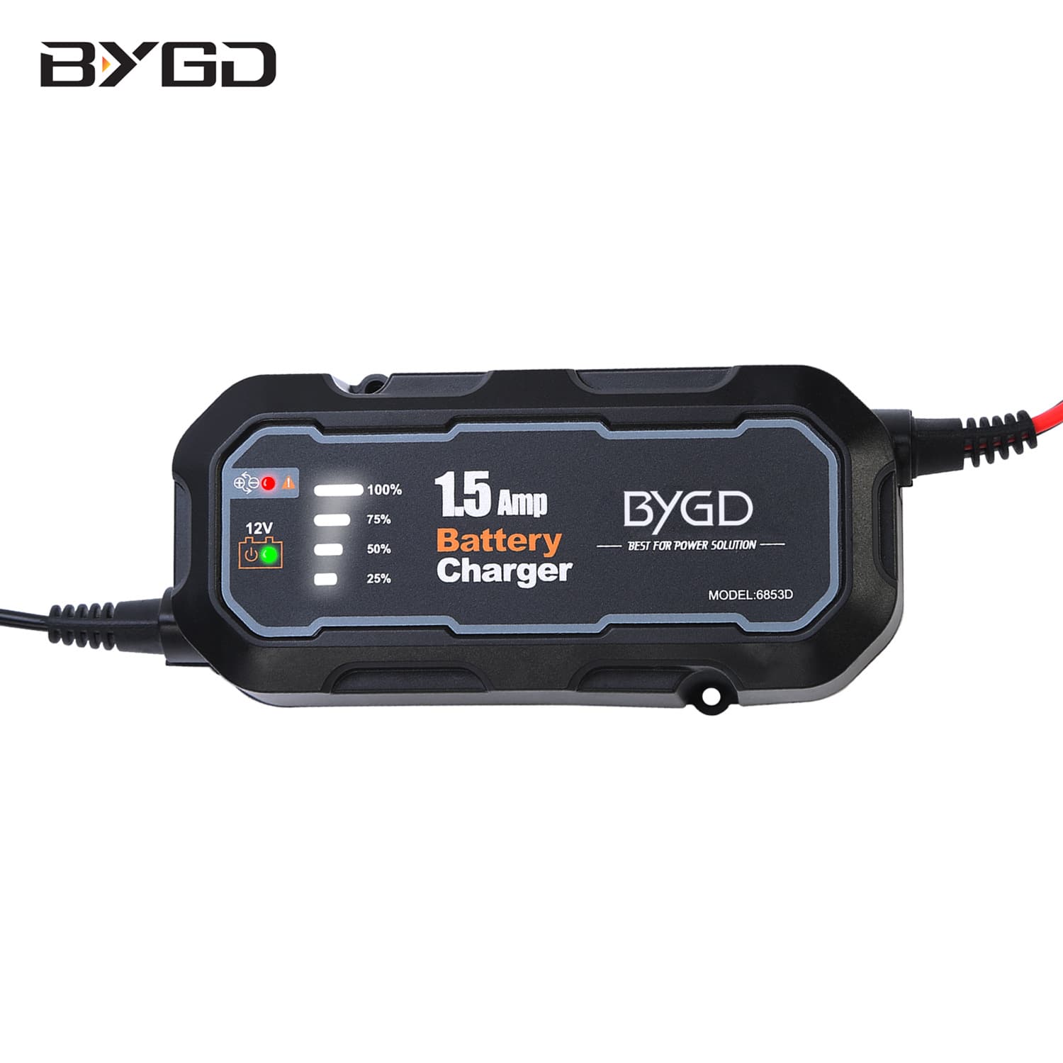 1.5A Motorcycle Battery Charger 100V-240V Lead-Acid Battery Repair and Maintenance Charger Factory Wholesale