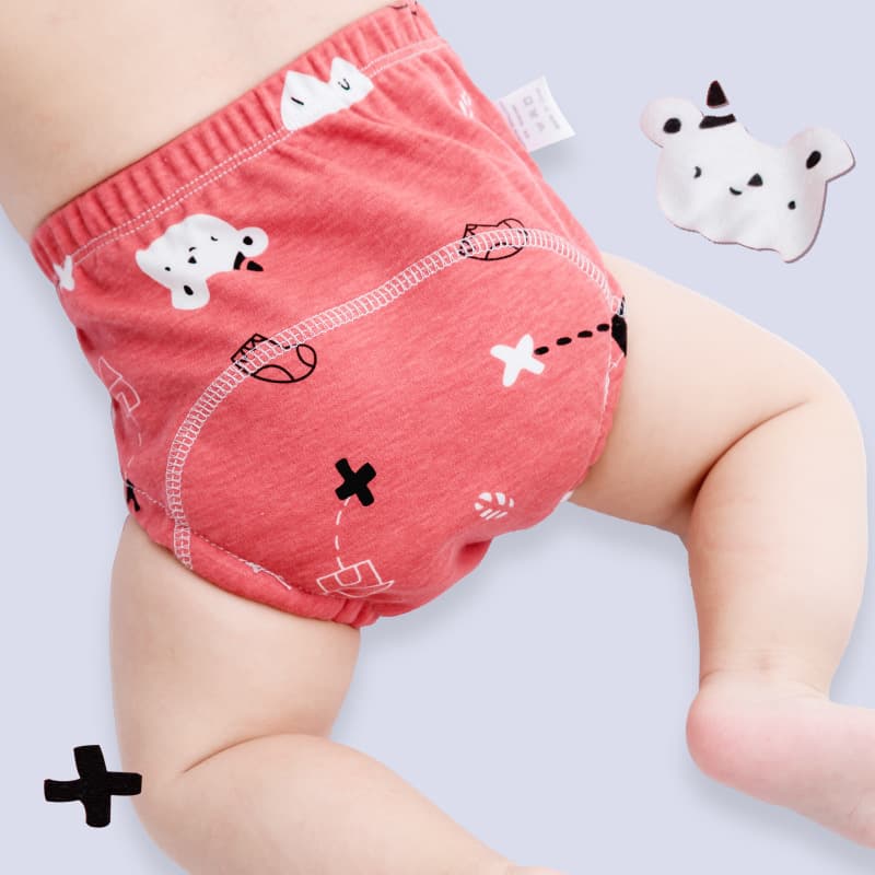 Feige New Style Infant Breathable Training Pants Toddler Walking Pants Six-Layer Toilet Training Diaper Waterproof Diaper Wholesale