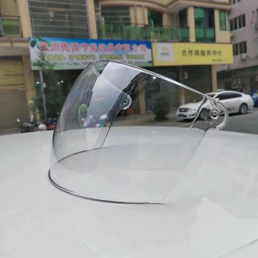 Electric Vehicle Helmet Visor - High-Definition Anti-Fog, Sun-Protective, and Scratch-Resistant Visor, Universal for Motorcycle Helmets