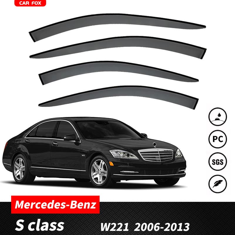 Mercedes Benz S Class Window Visor Rain Guard Deflector