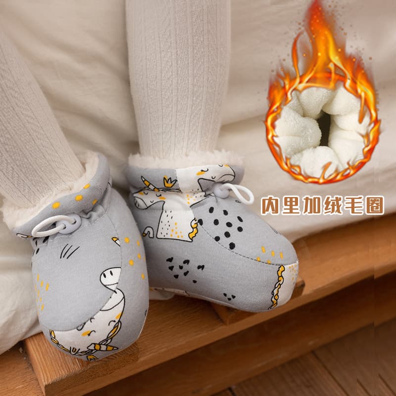 New Autumn/Winter Baby Walking Shoes, Soft Sole for Infants, Anti-Slip, Thickened
