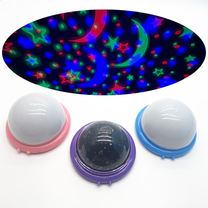 Cross-border factory direct LED starry sky projection lamp UFO flying saucer night light sleep projector drop shipping