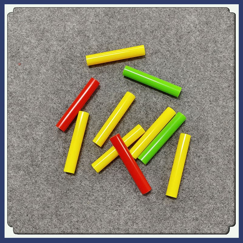 Plastic factory direct supply ABS colored plastic tubes, ABS electronic toy sleeves, tent frame support tubes, protective sleeves
