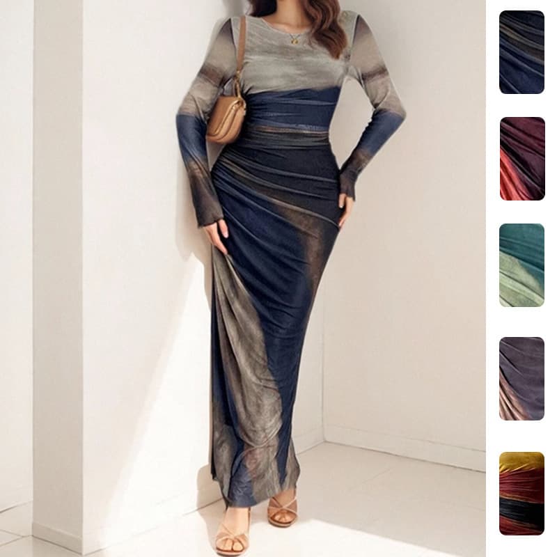 2026 new summer women's clothing, independent station European and American cross-border dresses, sexy and slim waist long skirts