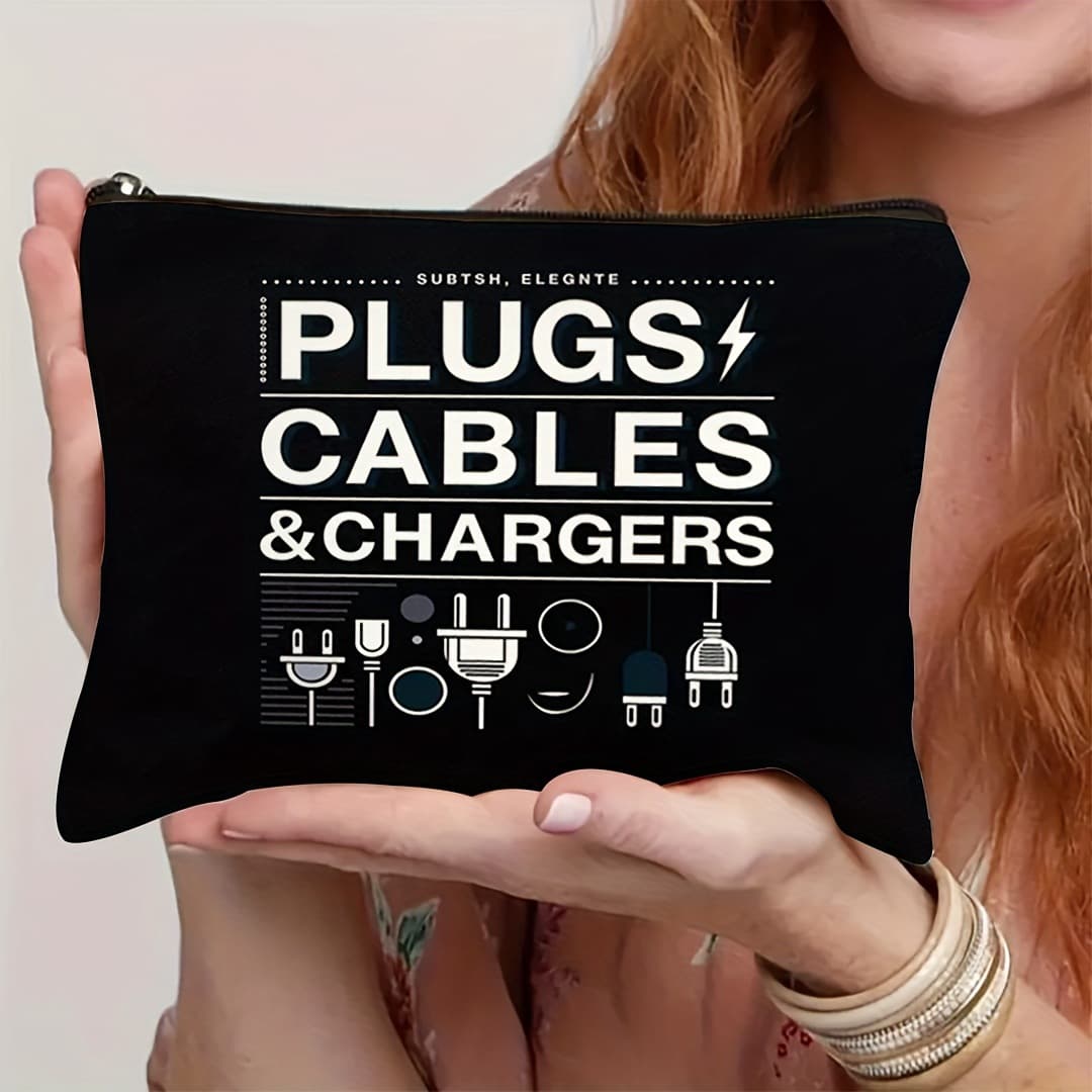 Travel cosmetics, charging bag - reusable, suitable for women, perfect gift for sisters and daughters