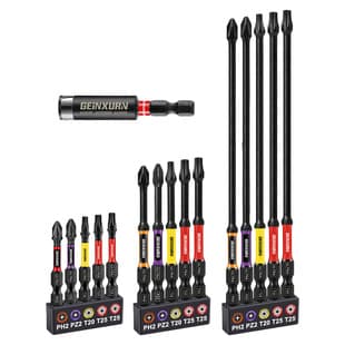 16-Piece Magnetic Screwdriver Bit Set