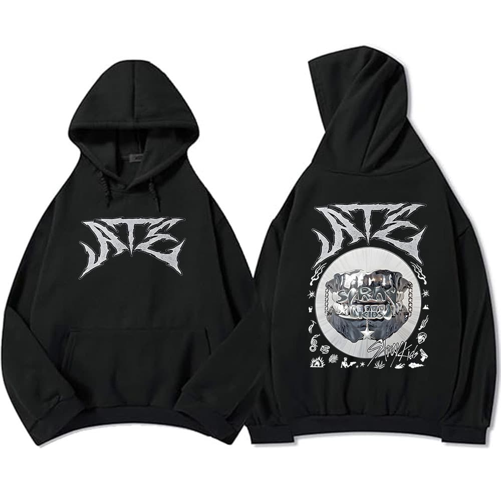 Long term Men Setwear Hoodies Korean Band Ate Chk Chk Boom Sweat