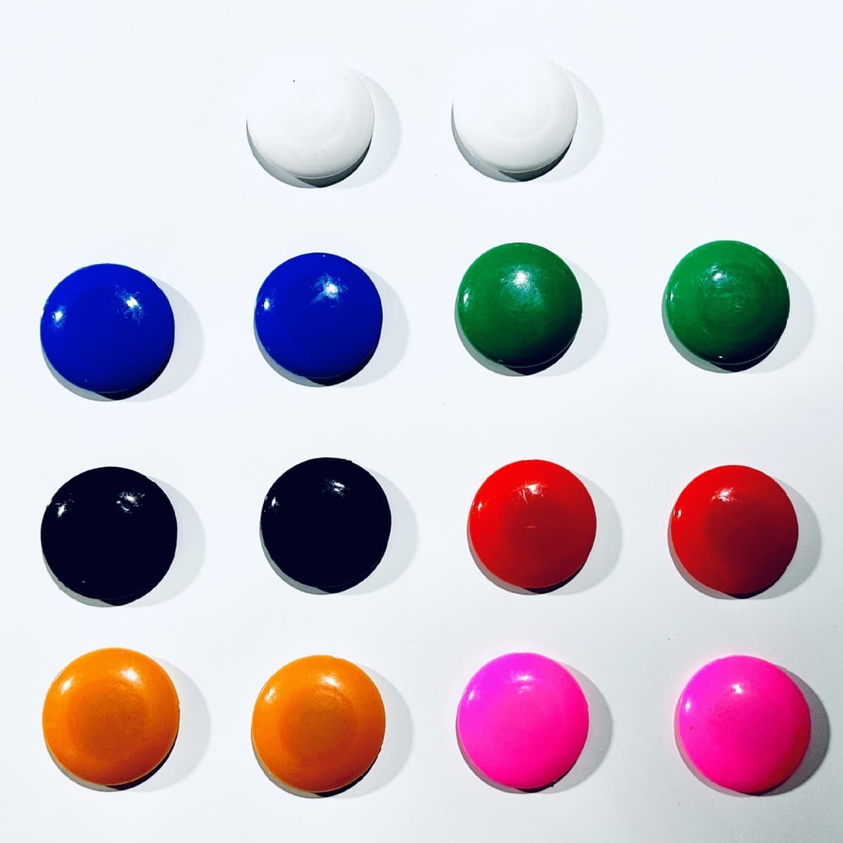 4cm whiteboard magnetic nail office color magnet magnet grain round magnetic buckle 40mm magnetic bead magnet teaching aid magnet