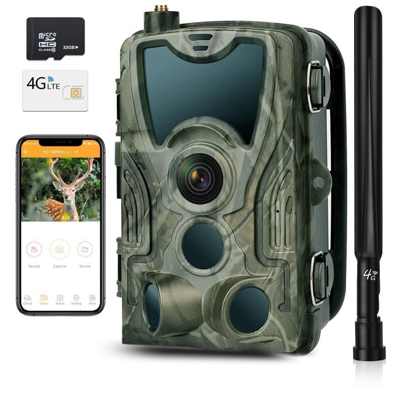 True 2G outdoor hunting camera HC-801M remote mobile phone control to view photos and videos at any time