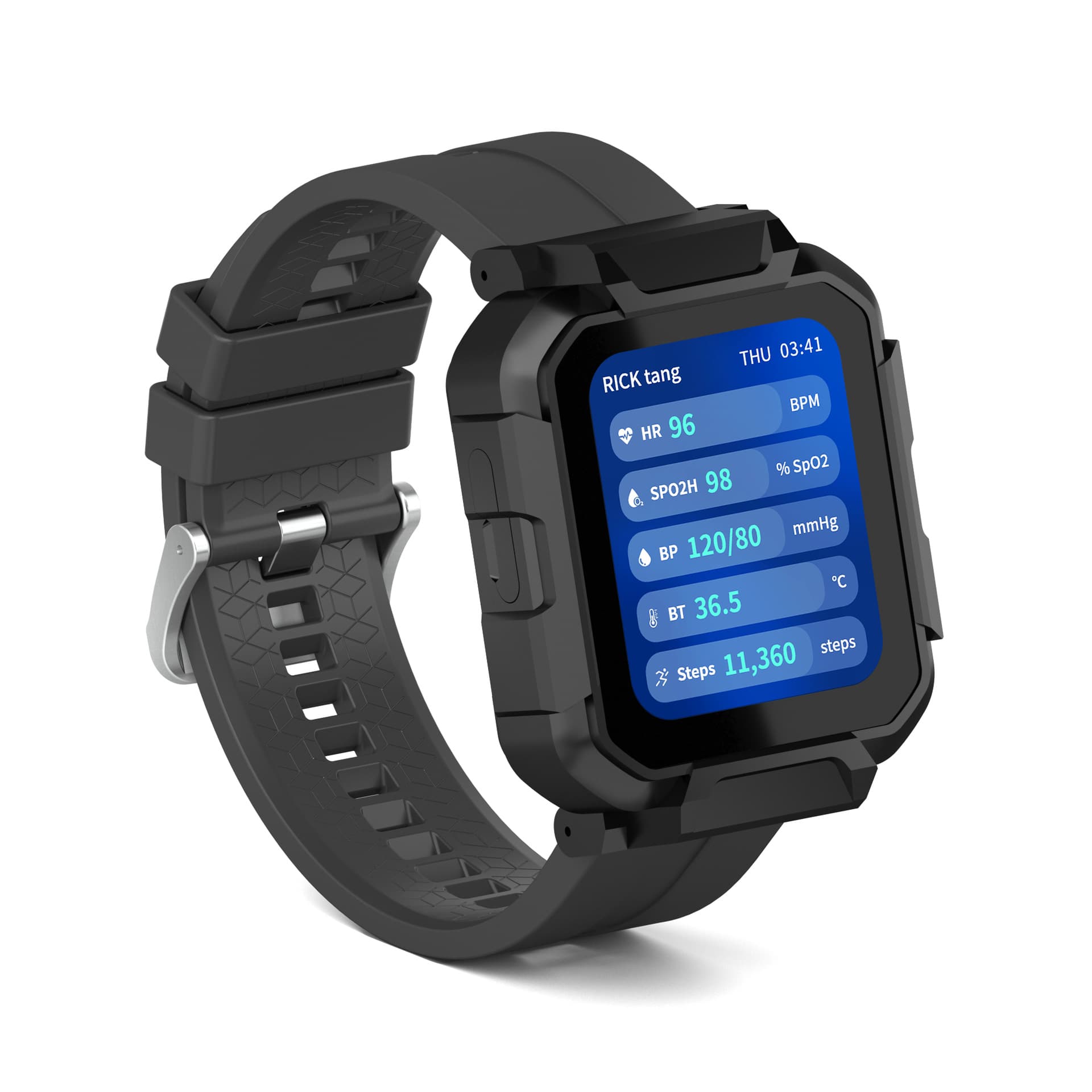 GPS Positioning Watch with Software System APP for Locating Coal Miners to Prevent Missing Persons in Mining Accidents