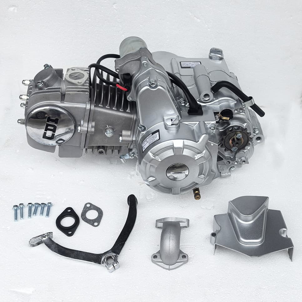 150CC engine with reverse gear, ATV go-kart electric start, automatic clutch, gasoline engine three-in-one, reverse 3+1