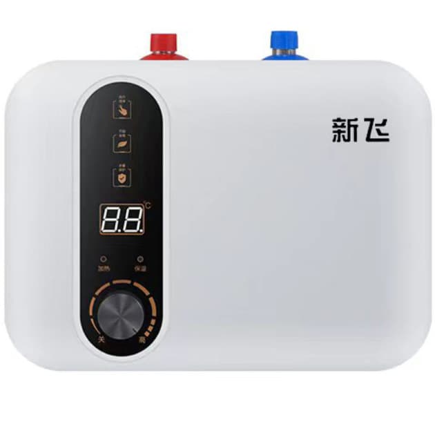 Small Kitchen Water Heater, Electric Water Heater Grade 1 Energy Efficiency, Household Storage Instant Fast Heating, Kitchen Hot Water Device, Warm Water Unit