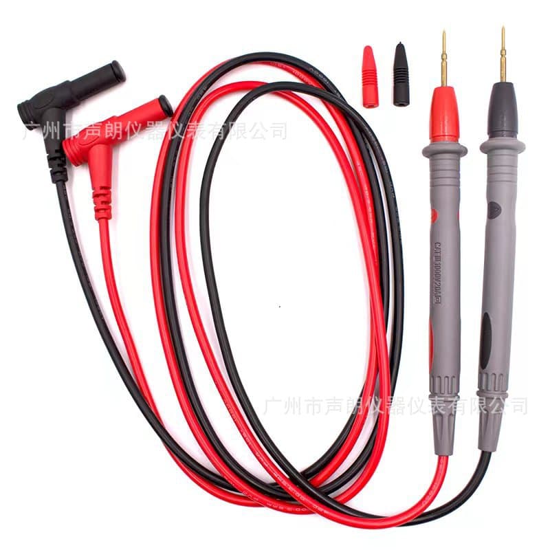 1000V/20A Universal Fine-Point Test Leads for Digital Multimeter, Needle-Type Probe for Digital Display Multimeter Testing