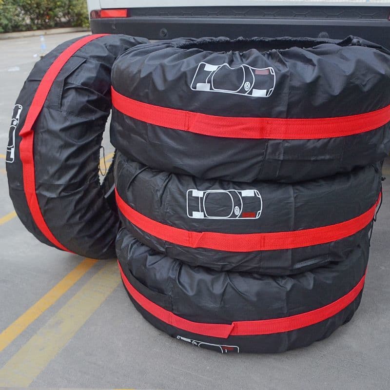 Car tire cover, spare tire cover, sun protection and dust protection cover, universal tire storage cover, off-road vehicle tire protection