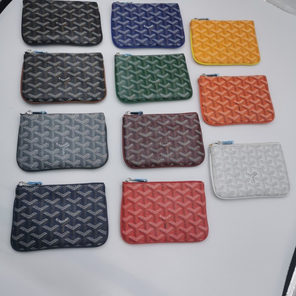 New Style Zipper Coin Purse for Men and Women, Large Capacity Clutch Bag, Lightweight Storage Makeup Bag, Coin Pouch