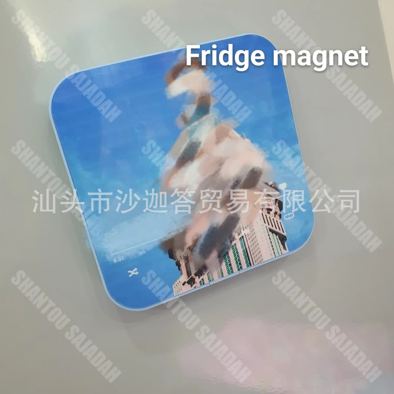 [T8] Cross-border ABS Music Magnetic Fridge Magnet Customized Music Fridge Magnet