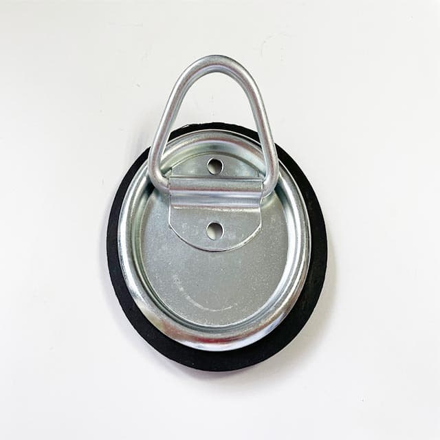 Vehicle Accessories Trailer RV D-Shape Floor Ring Tie-Down Anchor Truck Lifting Ring Rope Hook Round