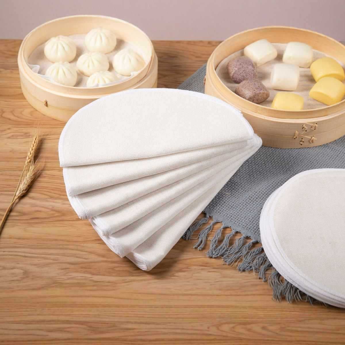 ✅ Steamer Cloth, Pure Cotton Steamer Cloth, Round Steamer Cloth, Square Steaming Cloth, Tofu Cloth, Baking Cloth, Steaming Cloth, Gauze Factory