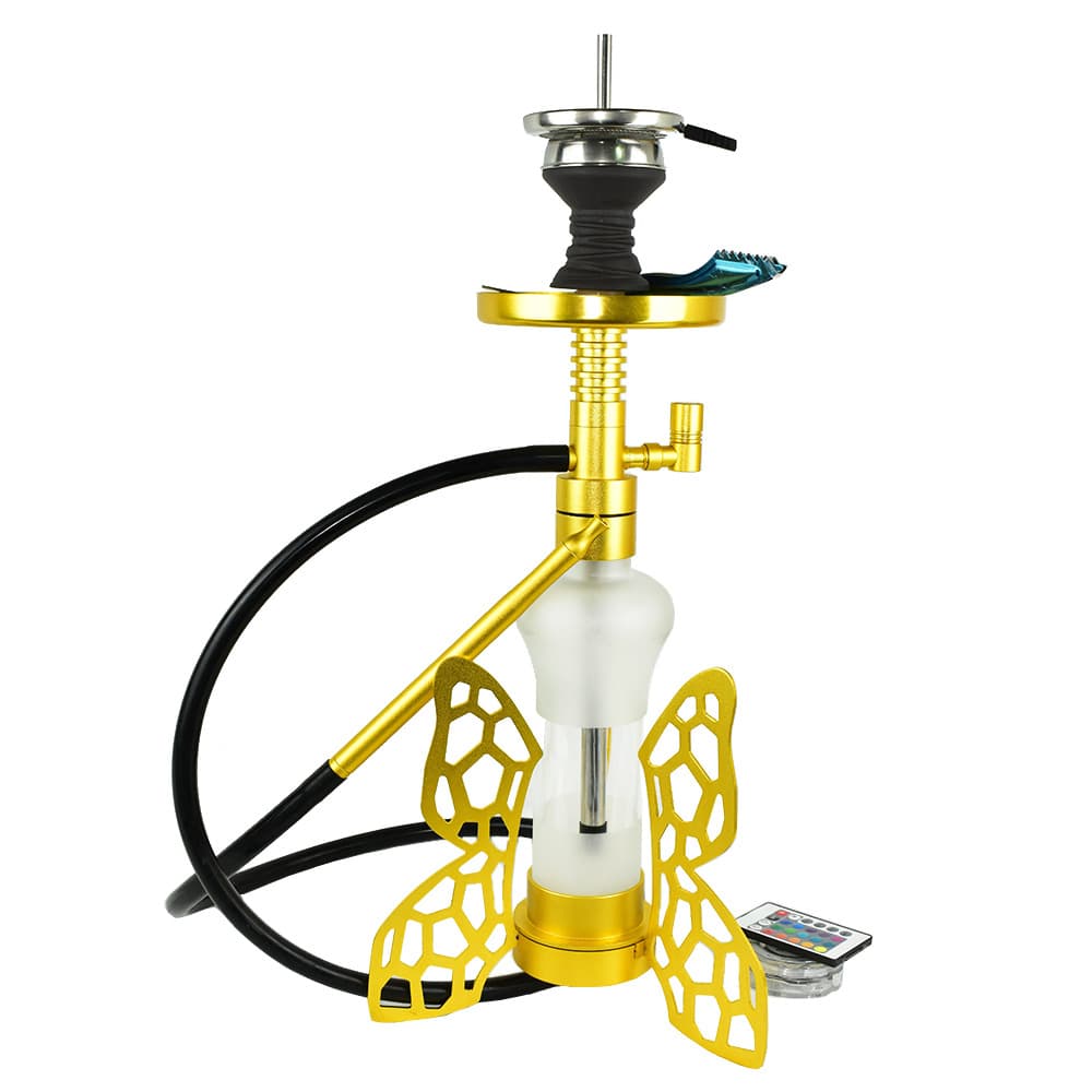 New Arabic Butterfly Hookah Bar KTV Hookah Fashion Hookah Pipe Home Use Dropshipping AliExpress