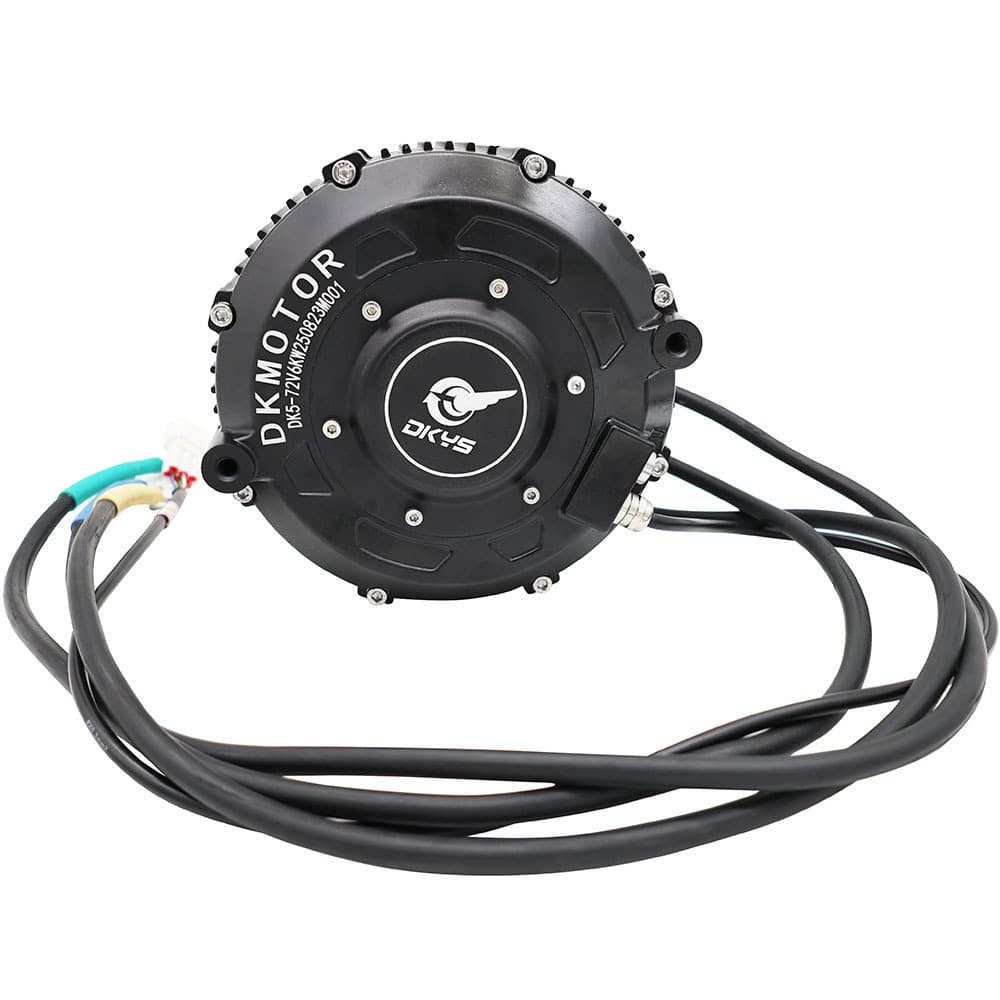 DKYS top wide motor 168 structure 40H6KW permanent magnet synchronous Qiulong off-road mid-mounted motor Hall encoder