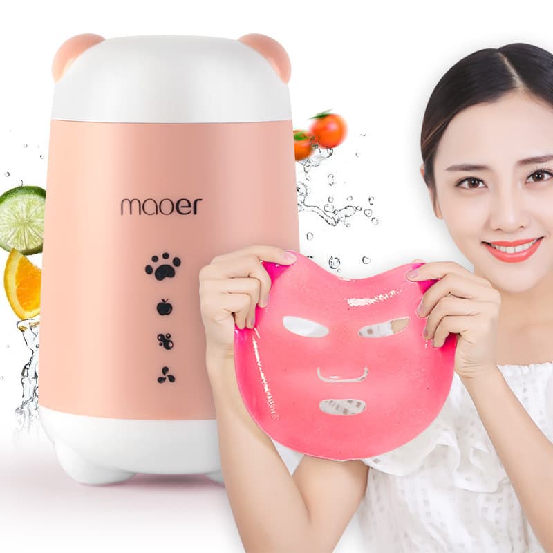Maoer Factory Direct Sales of Cosmetic and Skincare Instruments, DIY Beauty Tools, and DIY Fully Automatic Fruit and Vegetable Mask Machine