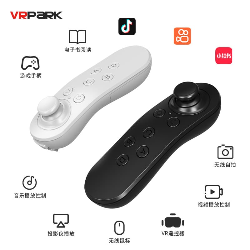 Wireless Bluetooth VR Game Controller Android Universal Remote Mobile Phone Handle Mouse Accessory for VR Glasses