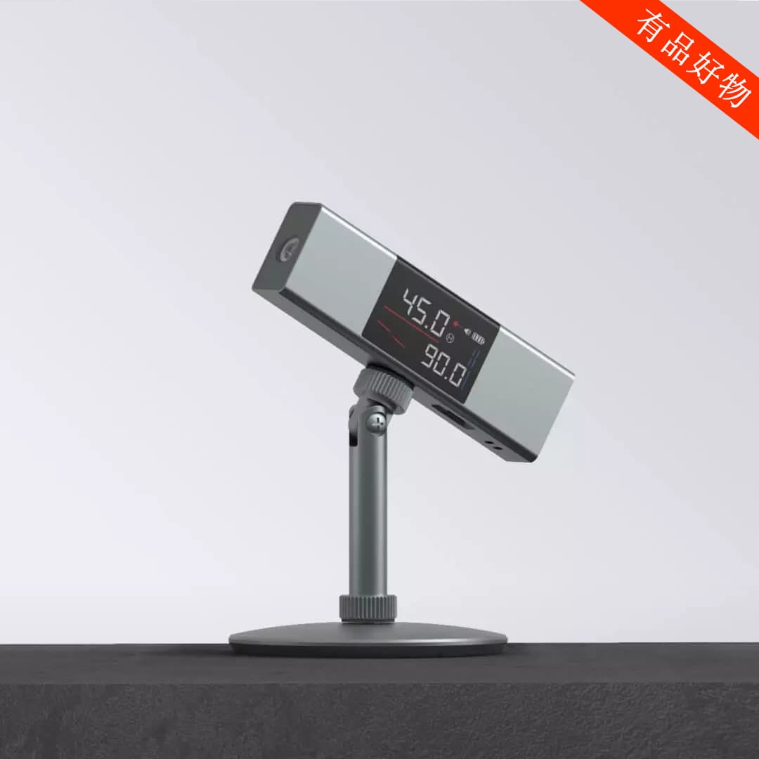 Duke Li1 Mini Laser Leveling Instrument High Precision Handheld Distance Measuring LED Screen Angle Ruler Interior Decoration