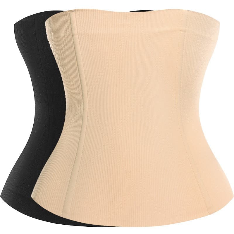 Postpartum Thickened Seamless Shaping Waist Belt Abdomen Slimming Band Elastic Support Fitness Exercise Belly Wrap Band