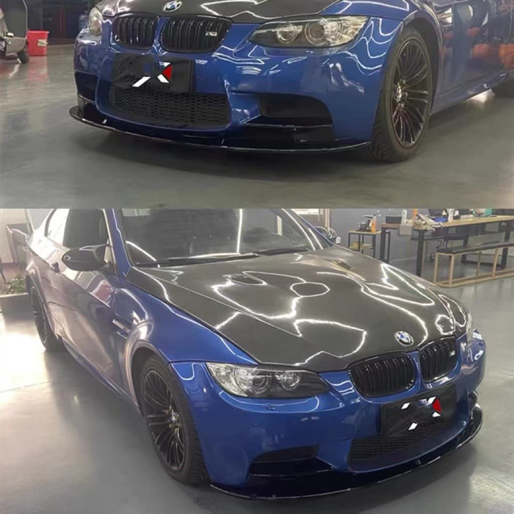 Suitable for 05-12 BMW 3 Series E90E92E93 modified MP model two-section front lip corner front shovel modified surround