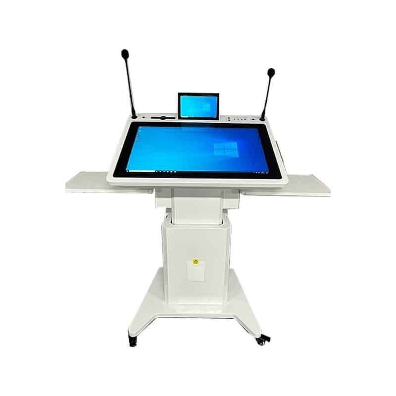 Smart Height-Adjustable Podium Multimedia Teaching Equipment All-in-One Conference Touch All-in-One Computer Training Manufacturer