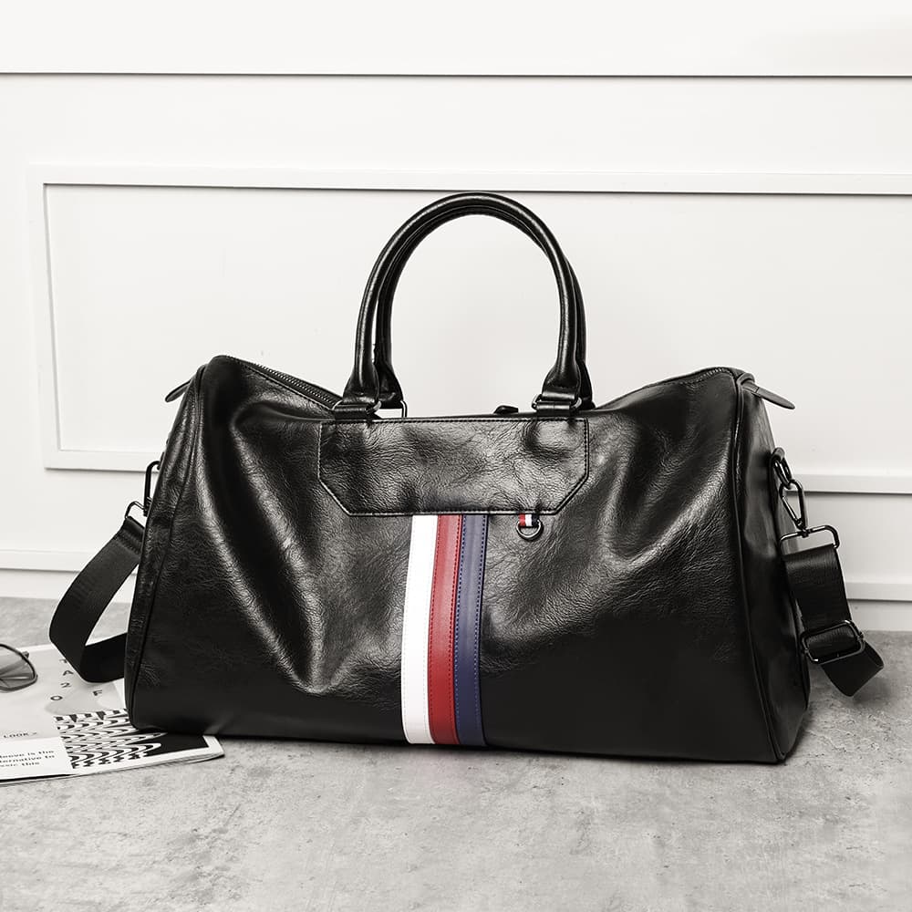Wholesale new portable business casual men's bag, shoulder cross-body leather official business travel bag, personalized travel bag