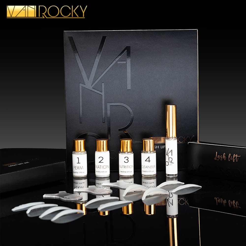Cross-border Eyelash Perm Keratin Lash Lift Tool Electric Lash Curler Long-lasting Setting Eyelash Perm Curling Tool Kit