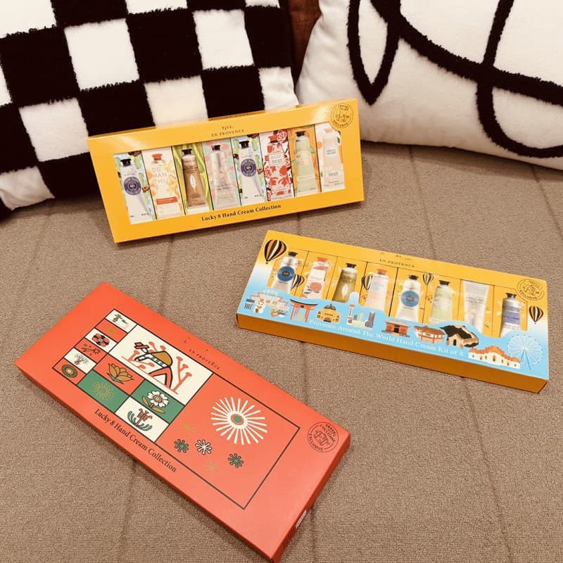 Oshu Home Hand Cream Galaxy Night Cherry Gift Box Autumn and Winter Moisturizing Hand Cream Small Portable Teacher's Day Gift Souvenir