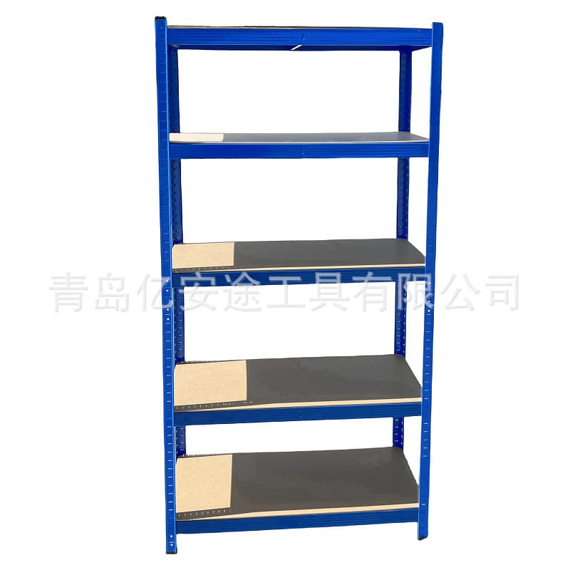 Factory Cross-border European-style Five-layer Powder-coated Shelving 175kg per Layer Supermarket Warehouse Storage Shelf Home Use Powder-coated Shelving