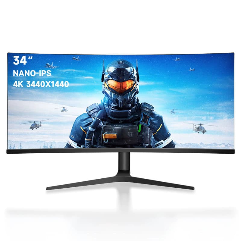 34-inch Curved Gaming Monitor 4K Ultrawide 165Hz 100Hz 144Hz Professional Drawing Display
