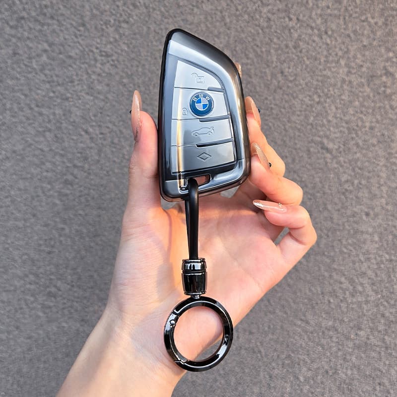 For BMW Key Case X3 X5 X6 New 5 Series 3 Series 7 Series Blade Transparent Shell Cover