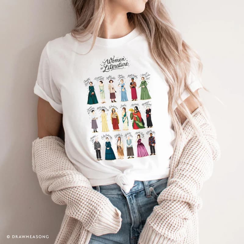Women of Literature Shirt, Literature Student
