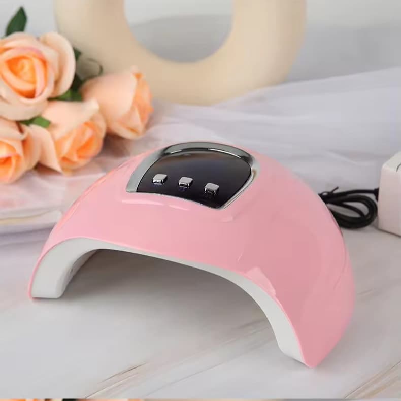 SX4P Black Screen Nail Phototherapy Machine Quick-Dry Curing Lamp Tool Kit Nail Curing LED Lamp Dryer Fast-Drying 54W