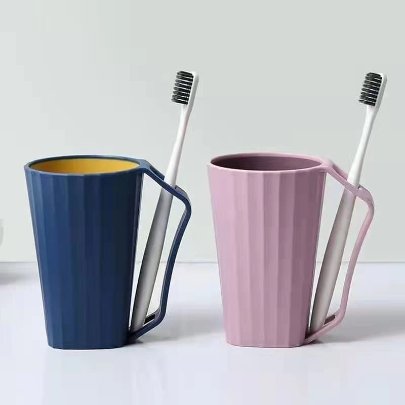 Simple mouthwash cup, home brushing cup, Nordic tooth bucket set, creative cute tooth cup, couple toothbrush cup