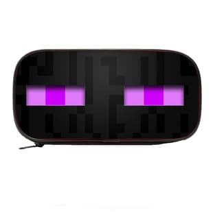 Minecraft Game Student Large-Capacity Pencil Case, Kids' Stationery Bag, Nylon Pencil Box, Drop Shipping Available