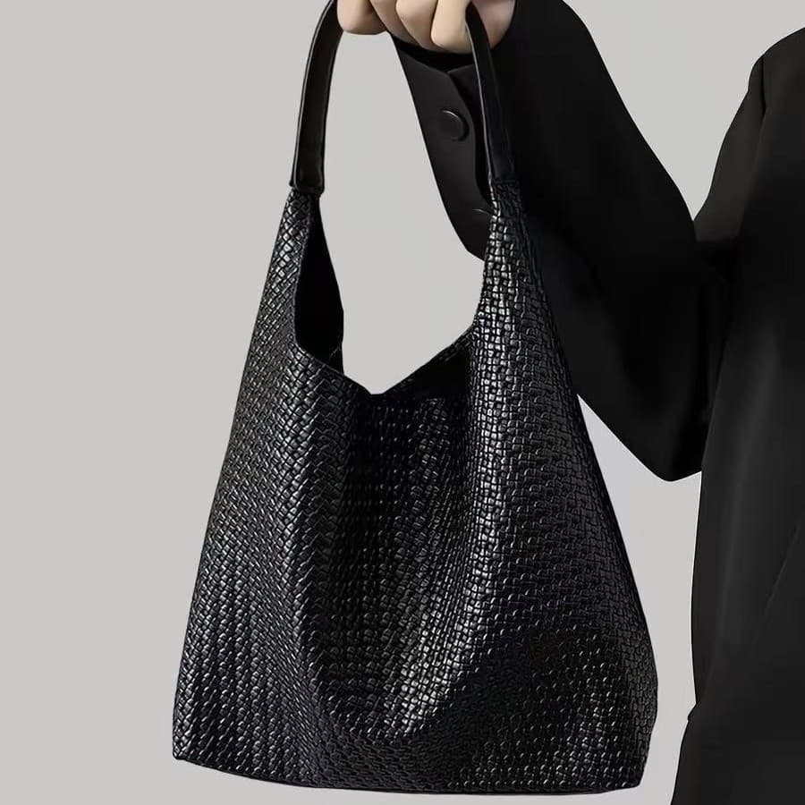 Cross-border 2026 Autumn/Winter New Premium Tote Bag for Women, Korean Style Commuter Versatile Shoulder Bag, Retro Underarm Bag