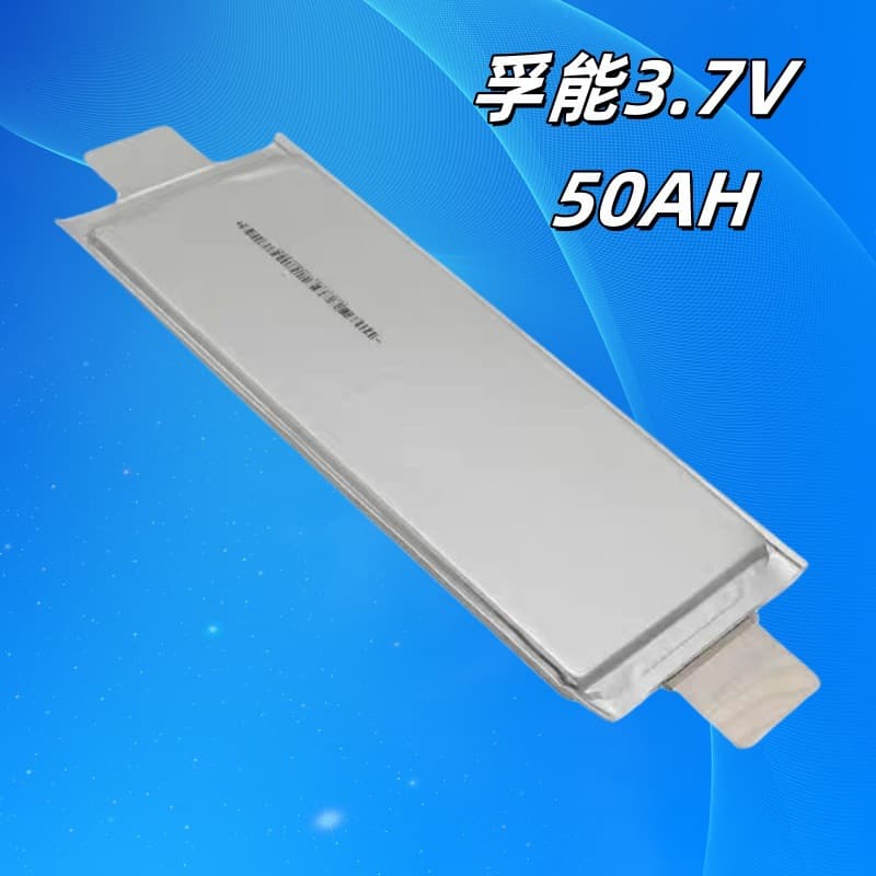Farasis 50Ah 3.7V Power Pouch Polymer Lithium Battery Ternary Lithium Cell for Electric Vehicles 48V 60V