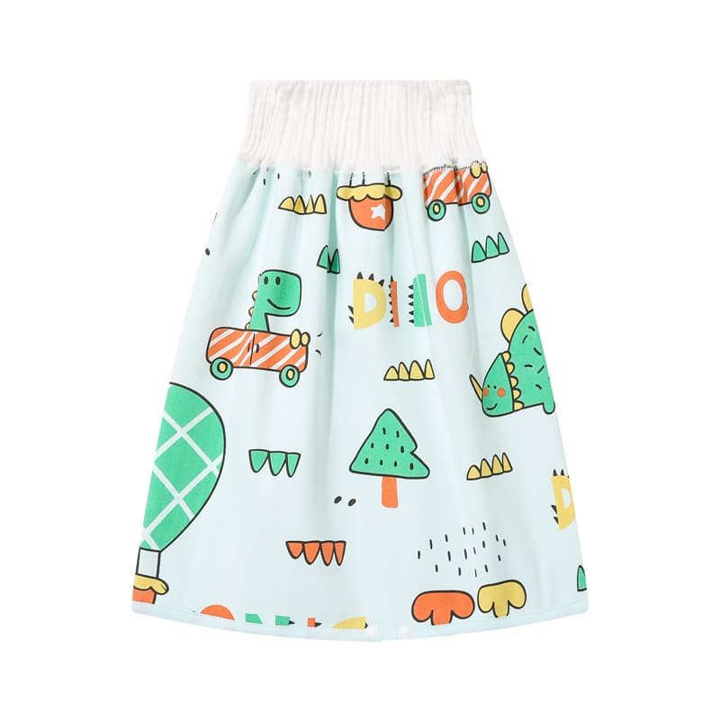 Baby Diaper Skirt, Cotton Waterproof Washable Breathable Training Panties for Boys and Girls, Leak-Proof for Diaper Weaning