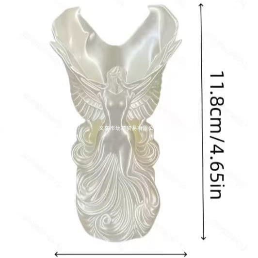 3D printing cross-border angel wings pen holder sculpture creative desktop decoration art ornament gift decoration