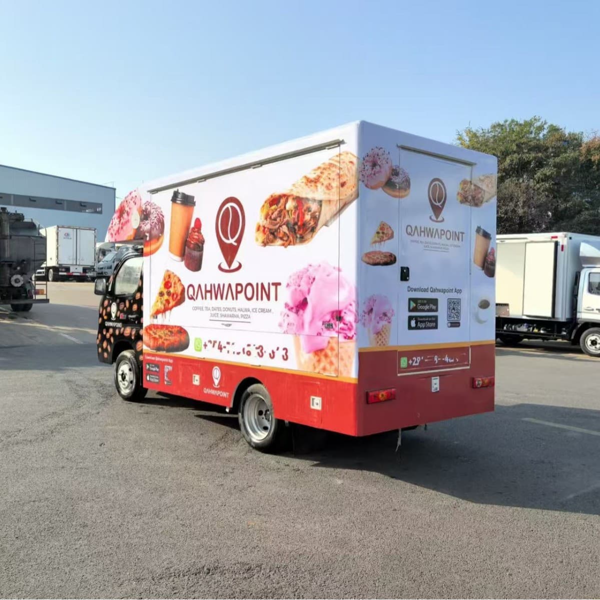Factory Night Market Food Truck Mobile Catering Truck Internet-Famous Street Vendor Cart Shopping Mall Event Flash Cart Commercial Food Truck